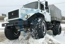 Автомобиль ГАЗ Егерь 2 снегоболотоход шины низкого давления