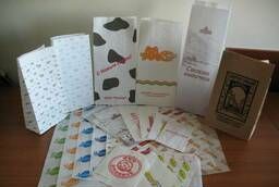 Paper packaging for fast food paper bags