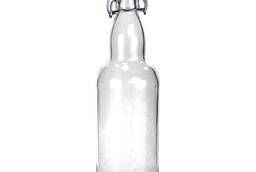 Бутылка Бугельная 1л прозрачная
