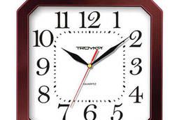 Часы настенные Troyka 31331316, восьмигранник, белые. ..
