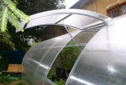 Country greenhouse made of polycarbonate