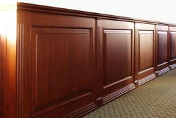 Wooden panels - Wooden panel for the cabinet. Joinery from