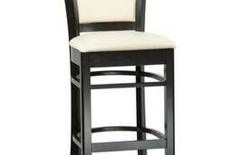 Деревянный барный стул LMU-9191 кремовый