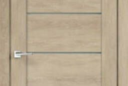 Дверь межкомнатная Linea 1 (Линия), цвет Дуб Шале песок