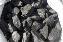 Фасованный каменный уголь в мешках, отборный