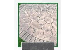 Mold for stamped concrete Border Domask
