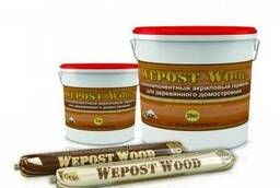 Герметик для швов и трещин в срубе Wepost-Wood