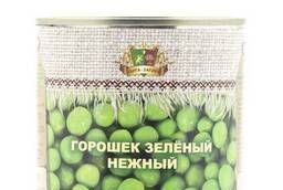 Горошек зеленый консервированный нежный ГОСТ ТМ Сыта-Загора