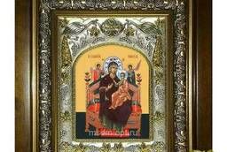 Икона освященная Всецарица икона Божией Матери, 14x18. ..
