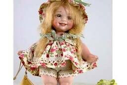 Итальянская фарфоровая кукла Montedragone Rosina A Розина. ..