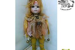 Итальянская фарфоровая кукла Sun Солнышко 28 см. .. .
