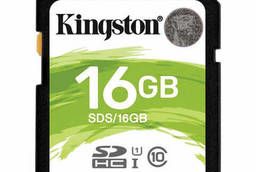 Карта памяти SDHC 16 GB Kingston Canvas Select UHS-I U1. ..