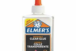 Клей для слаймов канцелярский Elmers Clear Glue, 147 мл. ..