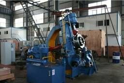 Ring rolling mill specially for the production of flanges