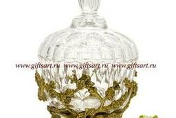 Antique style dumpling bowl Flora. Glass and. ..