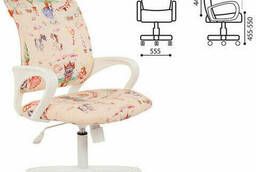 Кресло детское СН KIDS 103, с подлокотниками, розовое с. ..