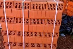 Front red single brick, slotted brick