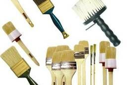  Painting tools (rollers, brushes, tape, spray gun).