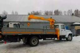Манипулятор ГАЗ для грузоперевозки: от 100 кг - до 5 тонн