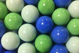 Марблс (Стеклянные шарики) 25мм Нежность (125 шт/уп)