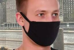 Cloth face mask for black (kulirka) 100% cotton wholesale 00