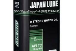 Масло 2Т JAPAN LUBE motor oil JASO FD API TD масло моторное