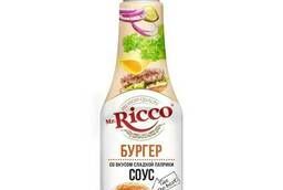 Mayonnaise Sauce Mr. Ricco Pet bottle 310 gr in assortment