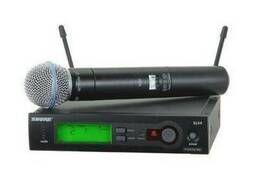 Микрофон SHURE SLX24/BETA58 проф. радиосистема