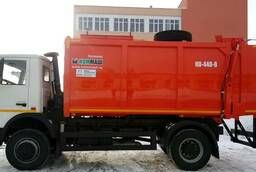 Garbage truck with side loading KO-440-8 (MAZ)