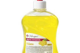 Liquid soap 500 ml , Melody Lemon, push-pool, 604785
