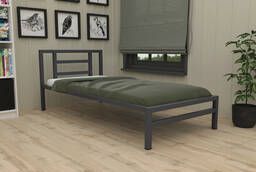 Односпальная металлическая кровать Титан 90
