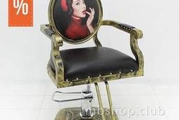 Парикмахерское кресло Леди, 60*110*53 см, Уценен