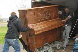 Перевозка пианино сейфа банкомата станков