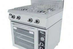 Stove Grill master gas with oven Ф5ЖТЛпдг (grate ...