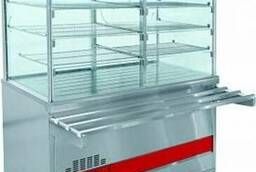 Прилавок-витрина холодильный Abat ПВВ(Н)-70КМ-С-01-ОК