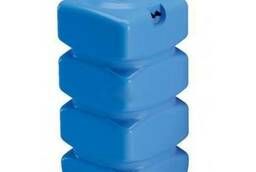 Прямоугольный бак для воды Quadro W1050, синий, с поплавком