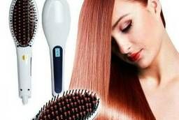 Расческа-выпрямитель Fast Hair Straightener оптом в Красно
