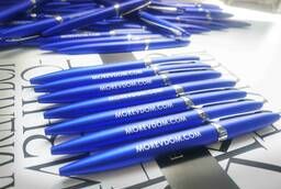 Ручки металлические с логотипом