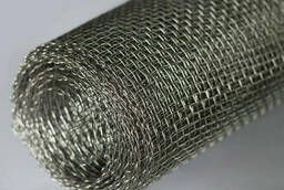 Stainless steel mesh, woven, filter, semi-compact, twill