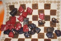 Шахматы бурятские сувенирные