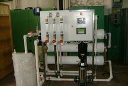 Reverse osmosis systems 2, 3, 4, 5, 6, 10 m3  hour