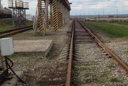 Stavropol. Georgievsk. Railway track