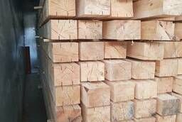 Dry kiln-dried timber. Preparation of profiled bar.