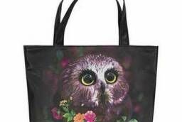 Ladies bag Owl imitation leather