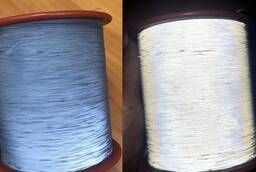 Светоотражающие нитки для шитья и вязания одежды