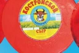 Сыр Костромской ГОСТ м. ж. д. 45%