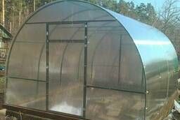 Greenhouses made of polycarbonate 6x3 m