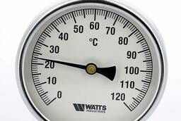 Термометр биметаллический самоуплотняющийся F+R801SD 100мм с погружной гильзой Watts. ..