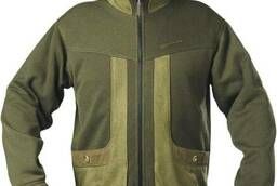 Zip sweatshirt graff 535-p-1, olive green.