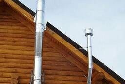 Pipes for chimneys, ventilation pipes, ventilation Stavropol